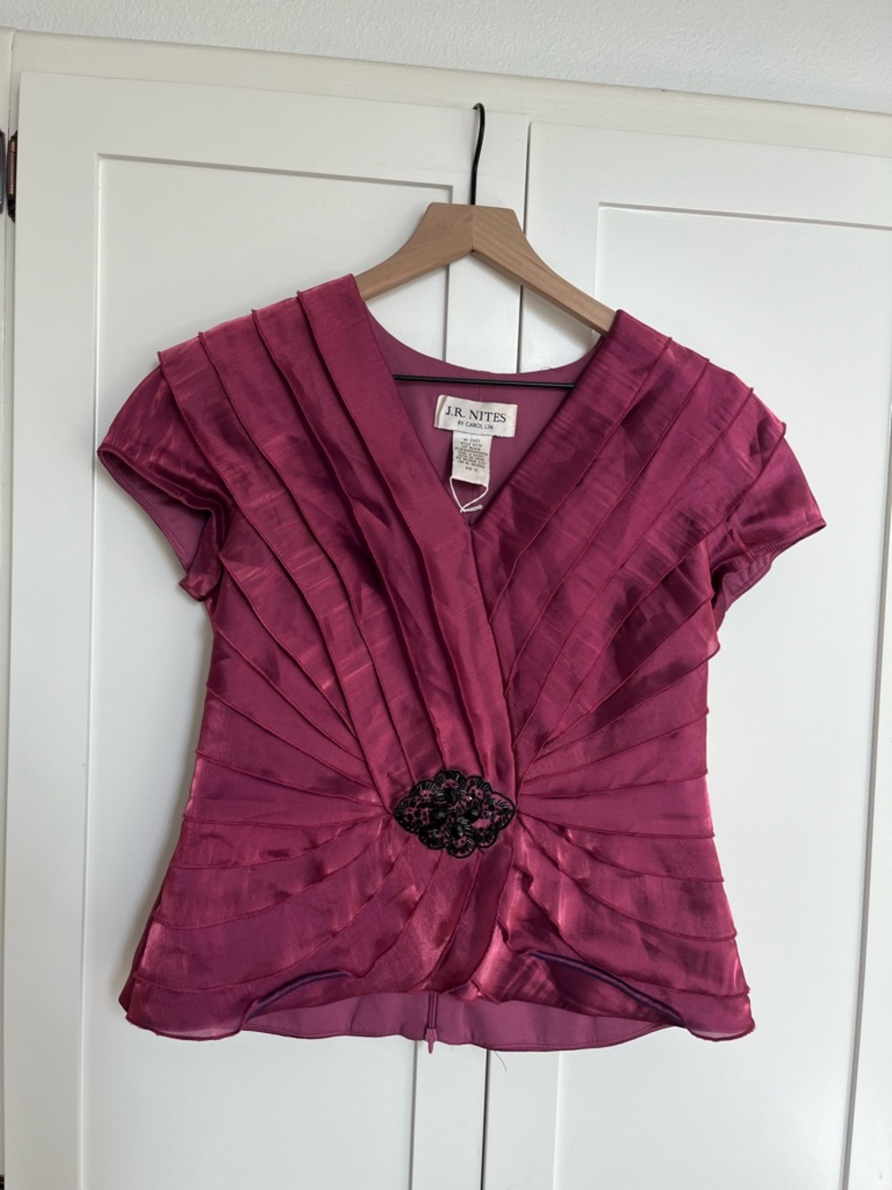 Vintage beaded blouse